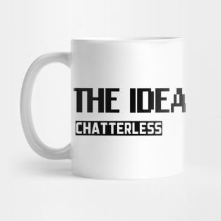 The Idea Dies Last (Black logo) Mug